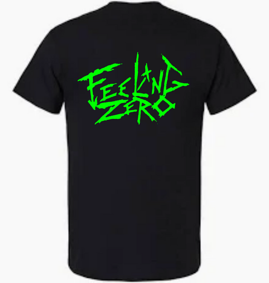 Feeling Zero Band Shirt (Lime Green)