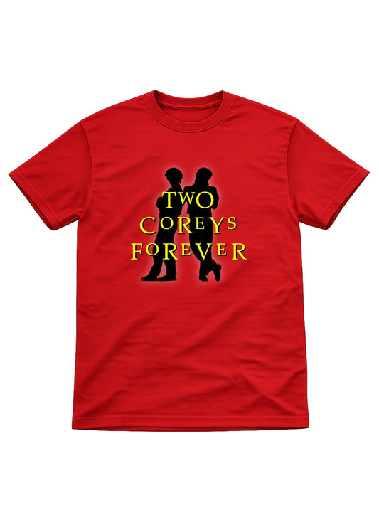 Two Coreys Forever Red Tee