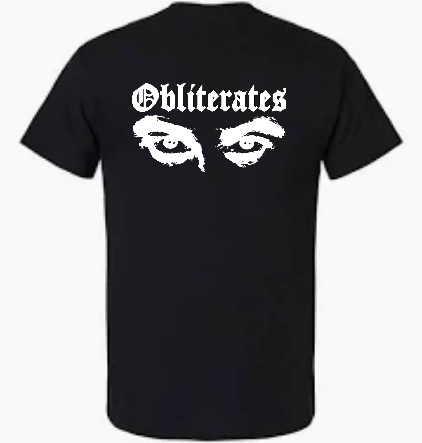 Obliterates Classic Black Tee